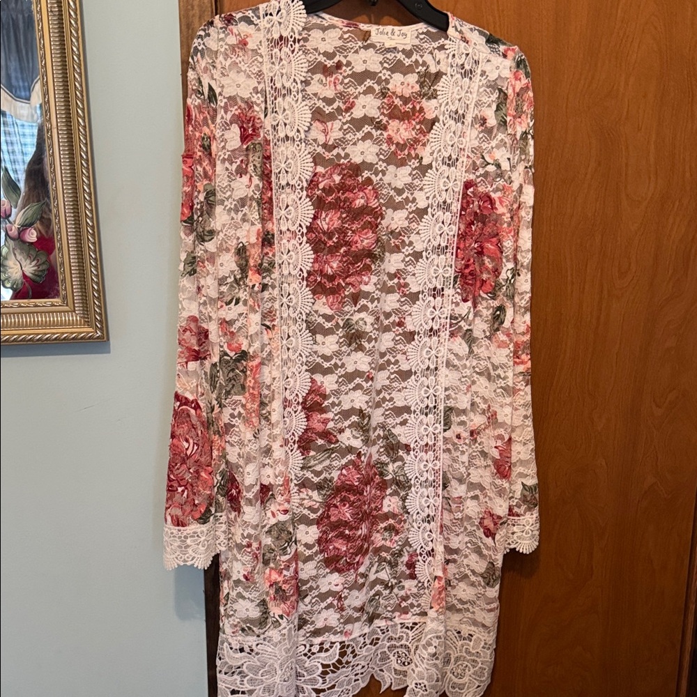 Floral Lace Cardigan